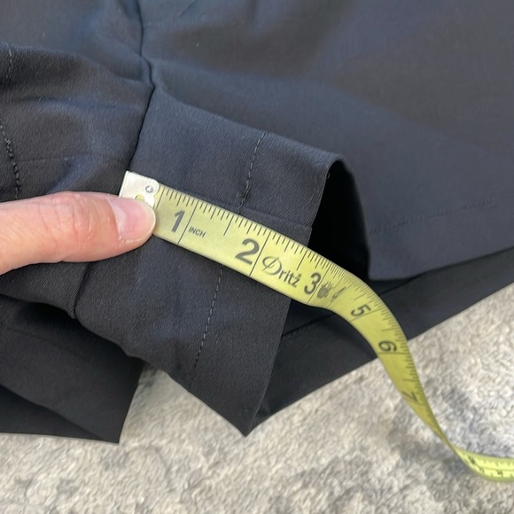 NWT Ramy Brook Taytum Short Black Polished High Rise Dressy Sz 8 - Picture 9 of 11